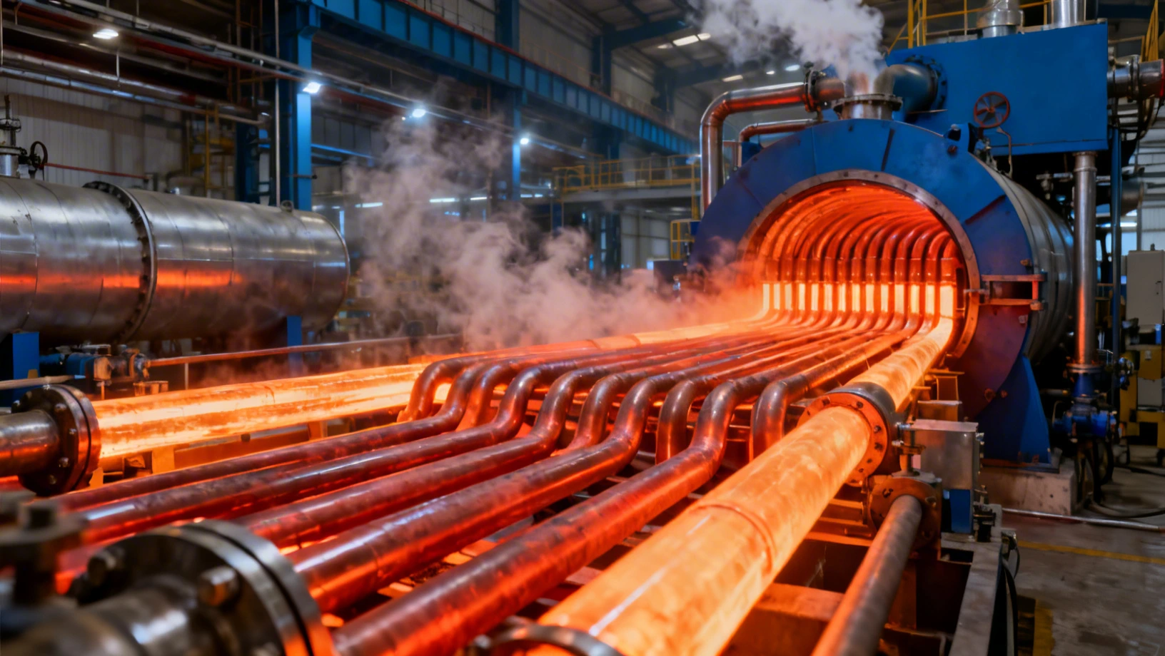 Installation de chauffage à huile thermique